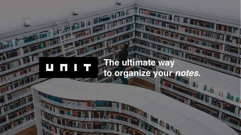Unit Notes for iOS logo